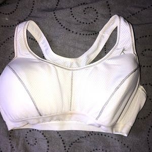 White Sports Bra